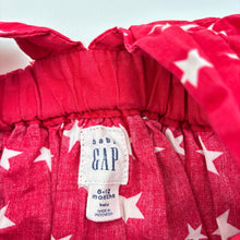 Load image into Gallery viewer, Girls GAP, lightweight cotton summer romper, wash fade, FUC, size 0,  