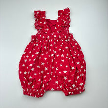 Load image into Gallery viewer, Girls GAP, lightweight cotton summer romper, wash fade, FUC, size 0,  