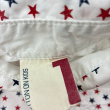 Load image into Gallery viewer, Boys Cotton On, cotton long sleeve shirt, stars, GUC, size 1,  