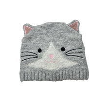 Load image into Gallery viewer, Girls Anko, knitted hat / beanie, cat, FUC, size 1-3,  