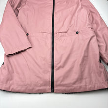 Load image into Gallery viewer, Girls C&amp;C California, fleece lined waterproof jacket / coat, EUC, size 12,  