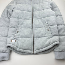 Load image into Gallery viewer, Boys Indie, thick wadded hooded jacket / coat, marks on cuffs, FUC, size 14,  