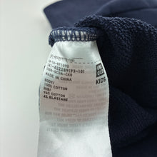 Load image into Gallery viewer, Boys Uniqlo, navy cotton sweater / jumper, wash fade, FUC, size 3-4,  
