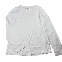 Load image into Gallery viewer, Unisex Anko, white cotton long sleeve tee / top, FUC, size 12,  