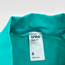 Load image into Gallery viewer, Girls Anko, long sleeve rashie / swim top, FUC, size 6,  