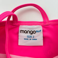 Load image into Gallery viewer, Girls Mango, pink swim one-piece, seahorses, GUC, size 2,  