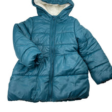 Load image into Gallery viewer, Girls Pumpkin Patch, hooded puffer jacket / coat, EUC, size 4,  
