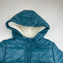 Load image into Gallery viewer, Girls Pumpkin Patch, hooded puffer jacket / coat, EUC, size 4,  