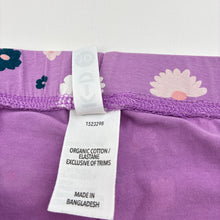 Load image into Gallery viewer, Girls KID, organic cotton blend leggings, Inside leg: 52cm, FUC, size 10,  