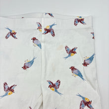 Load image into Gallery viewer, Girls Anko, stretchy leggings, birds, FUC, size 1,  