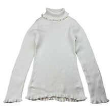 Load image into Gallery viewer, Girls Target, ribbed cotton skivvy, mark back right sleeve, FUC, size 5,  