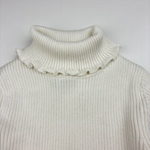 Load image into Gallery viewer, Girls Target, ribbed cotton skivvy, mark back right sleeve, FUC, size 5,  