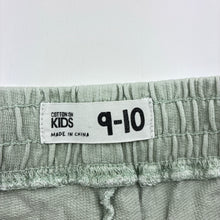 Load image into Gallery viewer, Boys Cotton On, casual cotton shorts, elasticated, marks on back, GUC, size 9-10,  