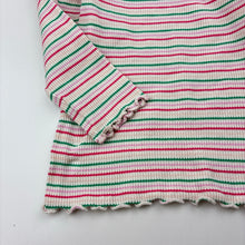 Load image into Gallery viewer, Girls Target, striped waffle long sleeve top, EUC, size 2,  