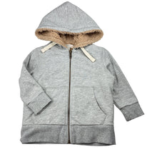 Load image into Gallery viewer, Boys Witchery, thick fleece lined zip hoodie sweater, GUC, size 2,  