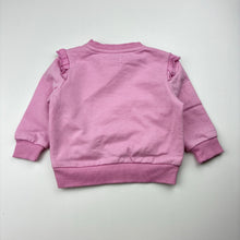 Load image into Gallery viewer, Girls Higgledee, fleece lined lightweight sweater / jumper, GUC, size 00,  