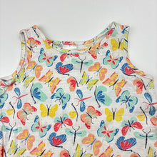 Load image into Gallery viewer, Girls Target, cotton summer dress, butterflies, FUC, size 1, L: 41cm