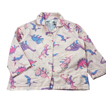 Load image into Gallery viewer, Girls Anko, flannel cotton pyjama top, dinosaurs, FUC, size 3,  