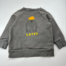 Load image into Gallery viewer, Boys Minti, fleece lined stretchy sweater / jumper, wash fade, FUC, size 2,  