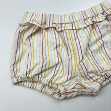 Load image into Gallery viewer, Girls Target, cotton lined linen blend shorts, elasticated, GUC, size 00,  