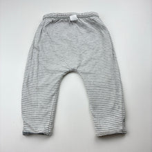 Load image into Gallery viewer, Unisex GAP, reversible grey/striped pants / bottoms, elasticated, FUC, size 0,  