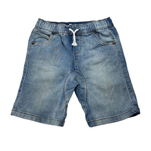 Load image into Gallery viewer, Boys 1964 Denim Co, stretch knit denim shorts, elasticated, FUC, size 4,  