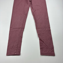 Load image into Gallery viewer, Girls Target, organic cotton blend leggings, Inside leg: 51.5cm, FUC, size 8,  