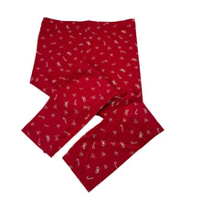 Load image into Gallery viewer, Girls Anko, stretchy Christmas leggings, Inside leg: 41cm, GUC, size 7,  