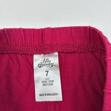 Load image into Gallery viewer, Girls Miss Understood, cropped leggings, elasticated, Inside leg: 38.5cm, GUC, size 7,  