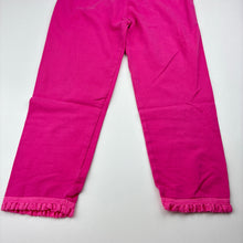 Load image into Gallery viewer, Girls Target, pink cropped leggings, Inside leg: 36cm, GUC, size 8,  