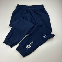 Load image into Gallery viewer, Boys Marvel, Spiderman fleece lined track pants, Inside leg: 48cm, GUC, size 7,  