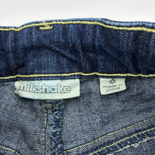 Load image into Gallery viewer, Girls Milkshake, dark stretch denim jeans, adjustable, Inside leg: 51cm, GUC, size 6,  
