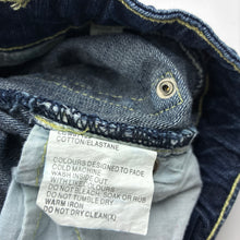 Load image into Gallery viewer, Girls Milkshake, dark stretch denim jeans, adjustable, Inside leg: 51cm, GUC, size 6,  
