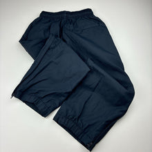 Load image into Gallery viewer, Unisex Golden Leaf Uniforms, navy school track pants, Inside leg: 42cm, EUC, size 4,  