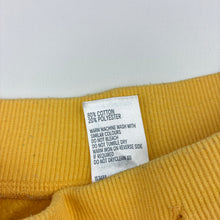 Load image into Gallery viewer, Girls Anko, yellow fleece lined track pants, Inside leg: 44.5cm, GUC, size 7,  