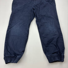 Load image into Gallery viewer, Boys Milkshake, navy cotton pants, adjustable, FUC, size 3,  