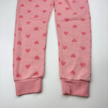 Load image into Gallery viewer, Girls KID, fleece lined track pants, elasticated, inside leg: 50cm, EUC, size 6,  