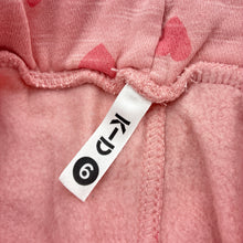 Load image into Gallery viewer, Girls KID, fleece lined track pants, elasticated, inside leg: 50cm, EUC, size 6,  