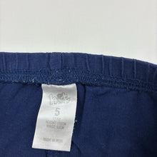 Load image into Gallery viewer, Girls H&amp;T, stretchy leggings, elasticated, Inside leg: 40cm, GUC, size 5,  