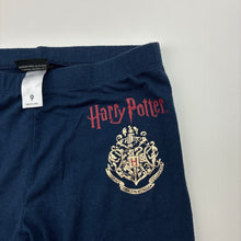 Load image into Gallery viewer, Girls Harry Potter, Hogwarts leggings, Inside leg: 53cm, FUC, size 9,  