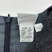Load image into Gallery viewer, Girls Ladybird, vintage wool blend dress, GUC, size 6, L: 64cm