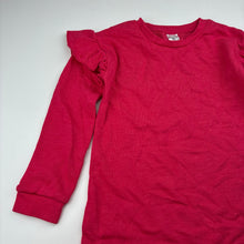 Load image into Gallery viewer, Girls Kids &amp; Co, long sleeve casual dress, FUC, size 6, L: 61cm