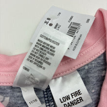 Load image into Gallery viewer, Girls Kids &amp; Co, all-in-one pyjamas / sleepsuit, swans, NEW, size 8,  