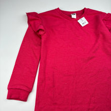 Load image into Gallery viewer, Girls Kids &amp; Co, casual long sleeve dress, NEW, size 7, L: 65cm