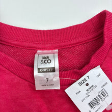 Load image into Gallery viewer, Girls Kids &amp; Co, casual long sleeve dress, NEW, size 7, L: 65cm