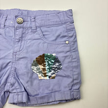 Load image into Gallery viewer, Girls Target, stretch cotton shorts, adjustable, FUC, size 5,  