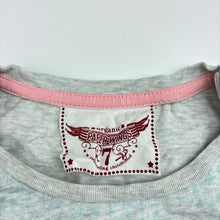 Load image into Gallery viewer, Girls PAPER WINGS, organic cotton playsuit, loose stitching back of neck, FUC, size 7,  
