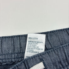 Load image into Gallery viewer, Boys Anko, blue cotton shorts, elasticated, EUC, size 9,  
