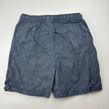 Load image into Gallery viewer, Boys Anko, blue cotton shorts, elasticated, EUC, size 9,  