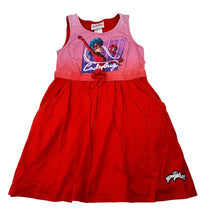Load image into Gallery viewer, Girls Miraculous, Ladybug cotton dress, mark back skirt, FUC, size 5, L: 55cm